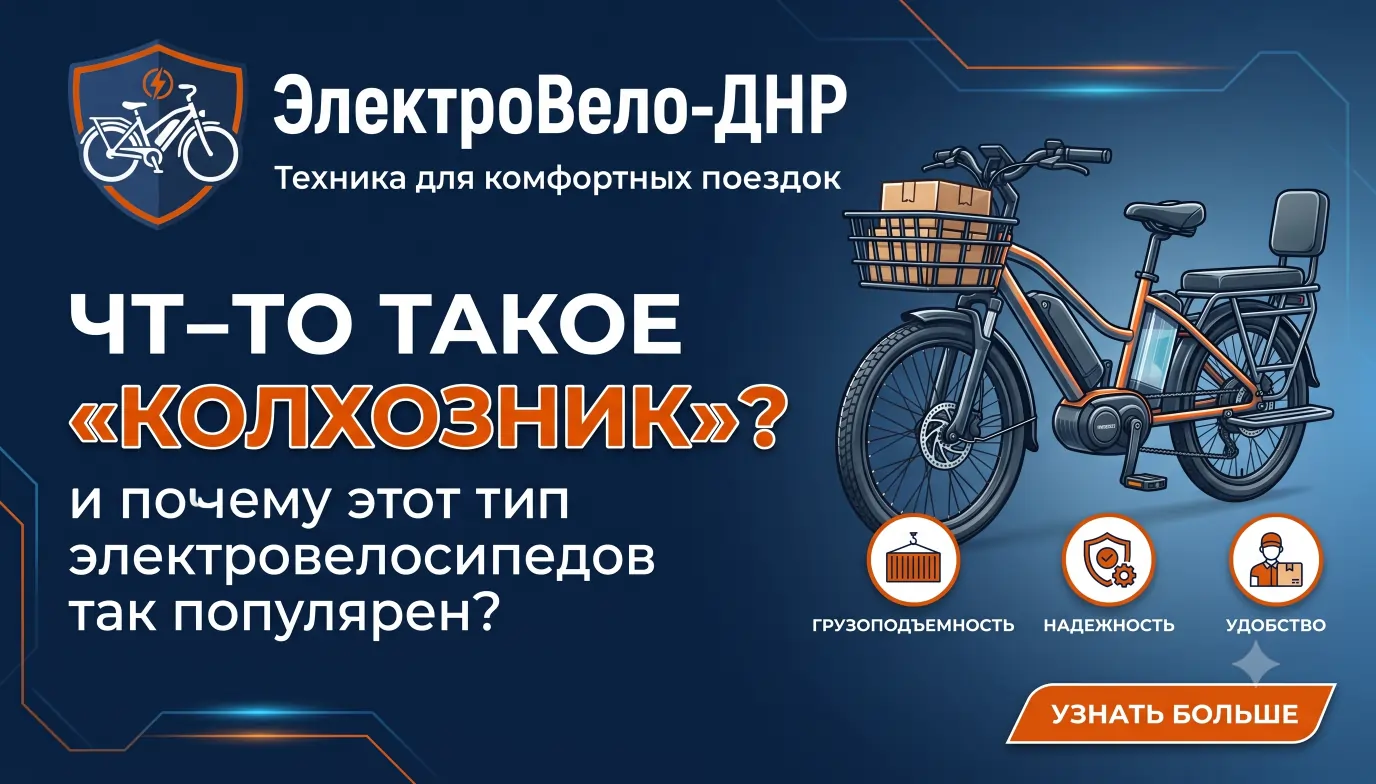 Что такое «Колхозник» и почему этот тип электровелосипедов так популярен? Что такое «Колхозник» и почему этот тип электровелосипедов так популярен?