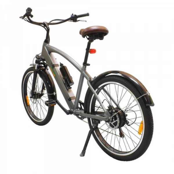 Электровелосипед GreenCamel Санта (R26 500W 48V 10Ah) серый