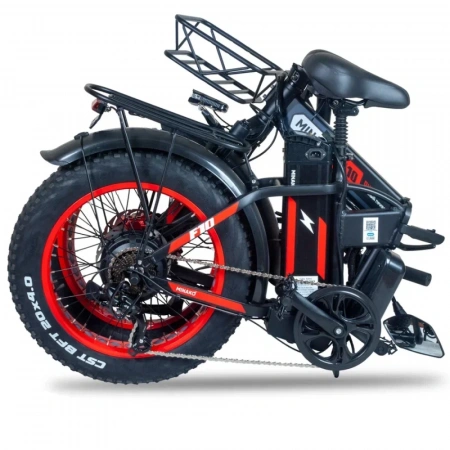 Электровелосипед Minako F10 Dual PRO красный