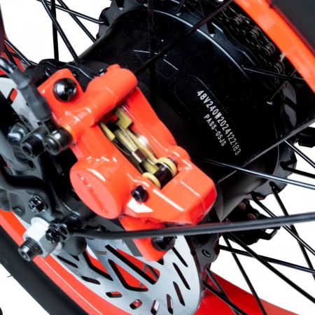 Электровелосипед Minako F11 PRO Красный