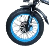 Электровелосипед Minako F10 Dual PRO синий