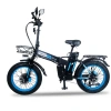 Электровелосипед Minako F10 Dual PRO синий